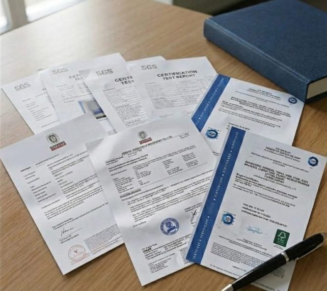 Quality Inspector Reviewing Test Reports