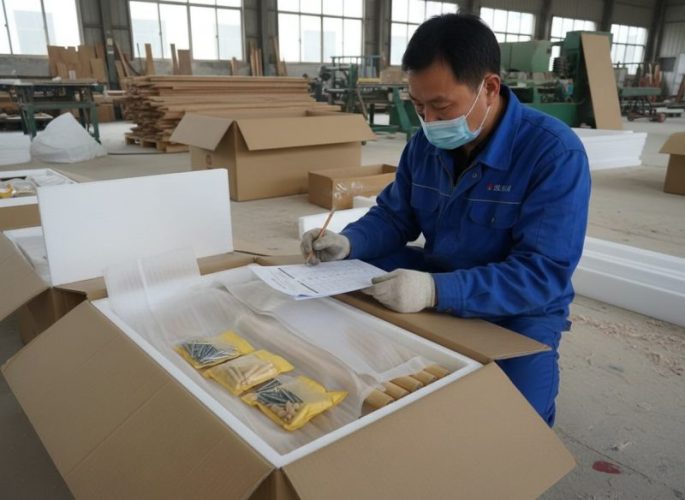 Quality inspection and packaging protection process