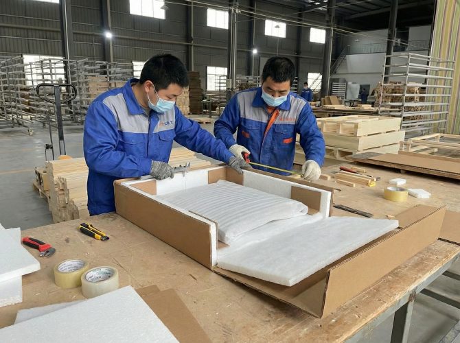 Packaging development for outdoor furniture