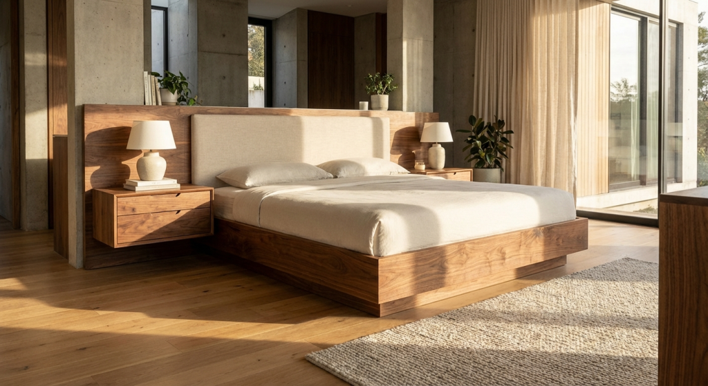 wooden bedroom furniture