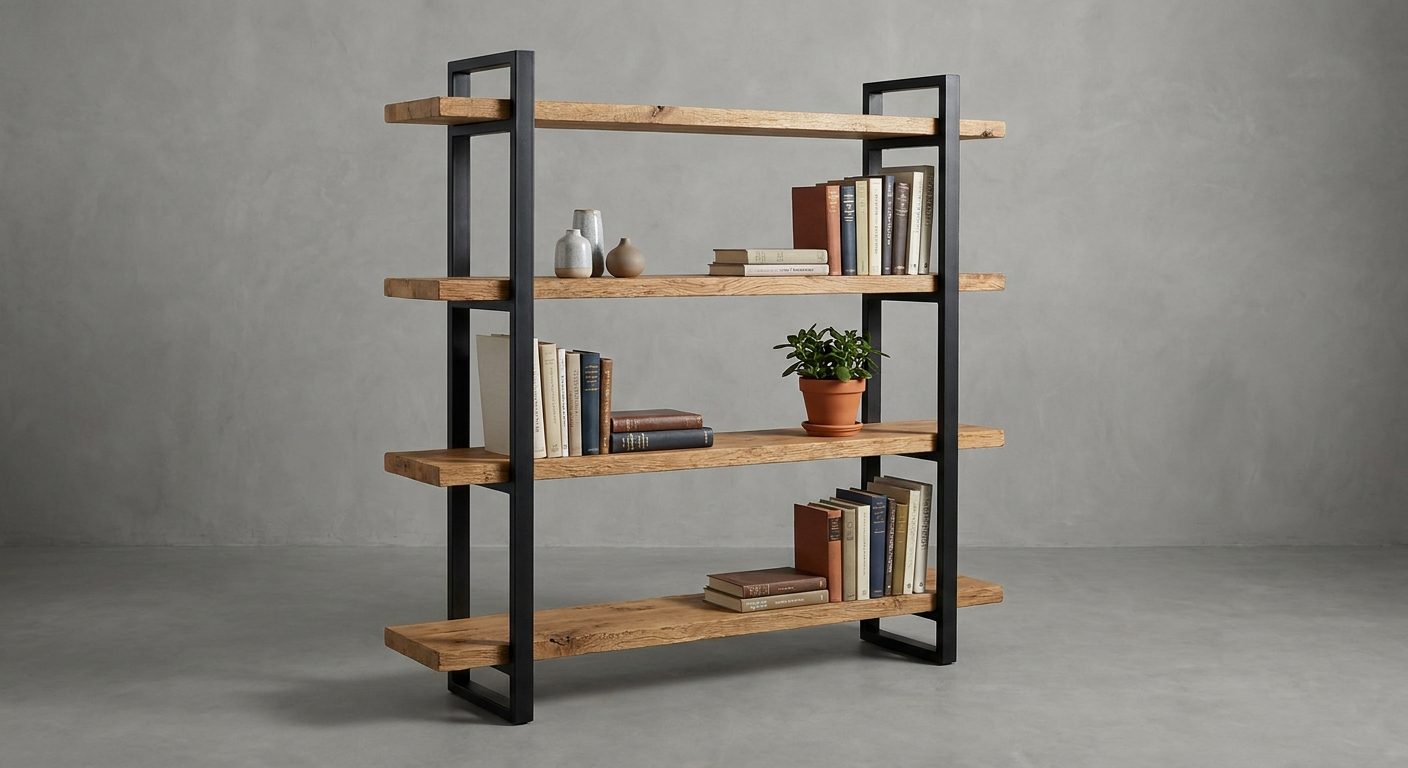 Industrial Bookshelf