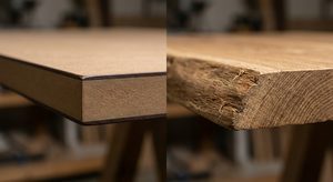 mdf vs solid wood furniture