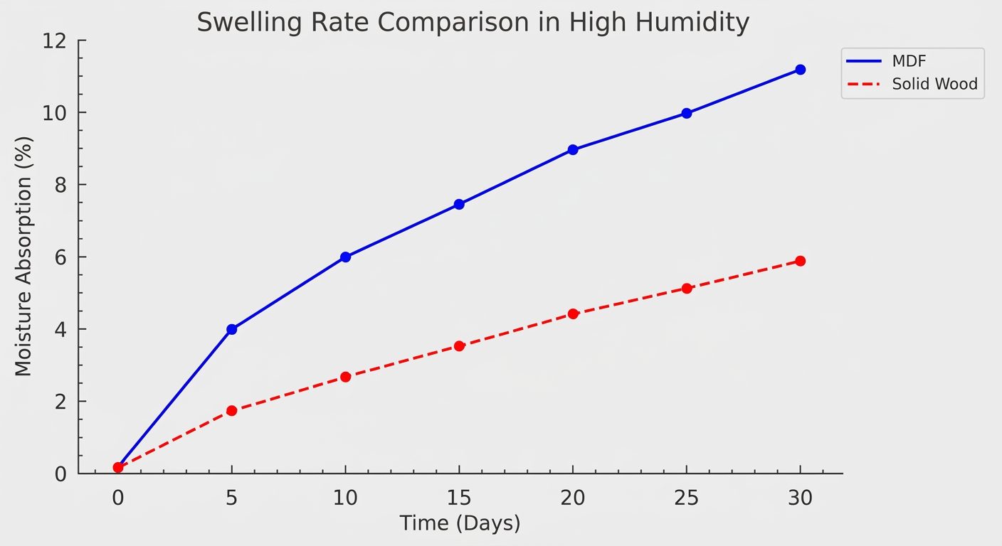 Swelling Rate Comparison